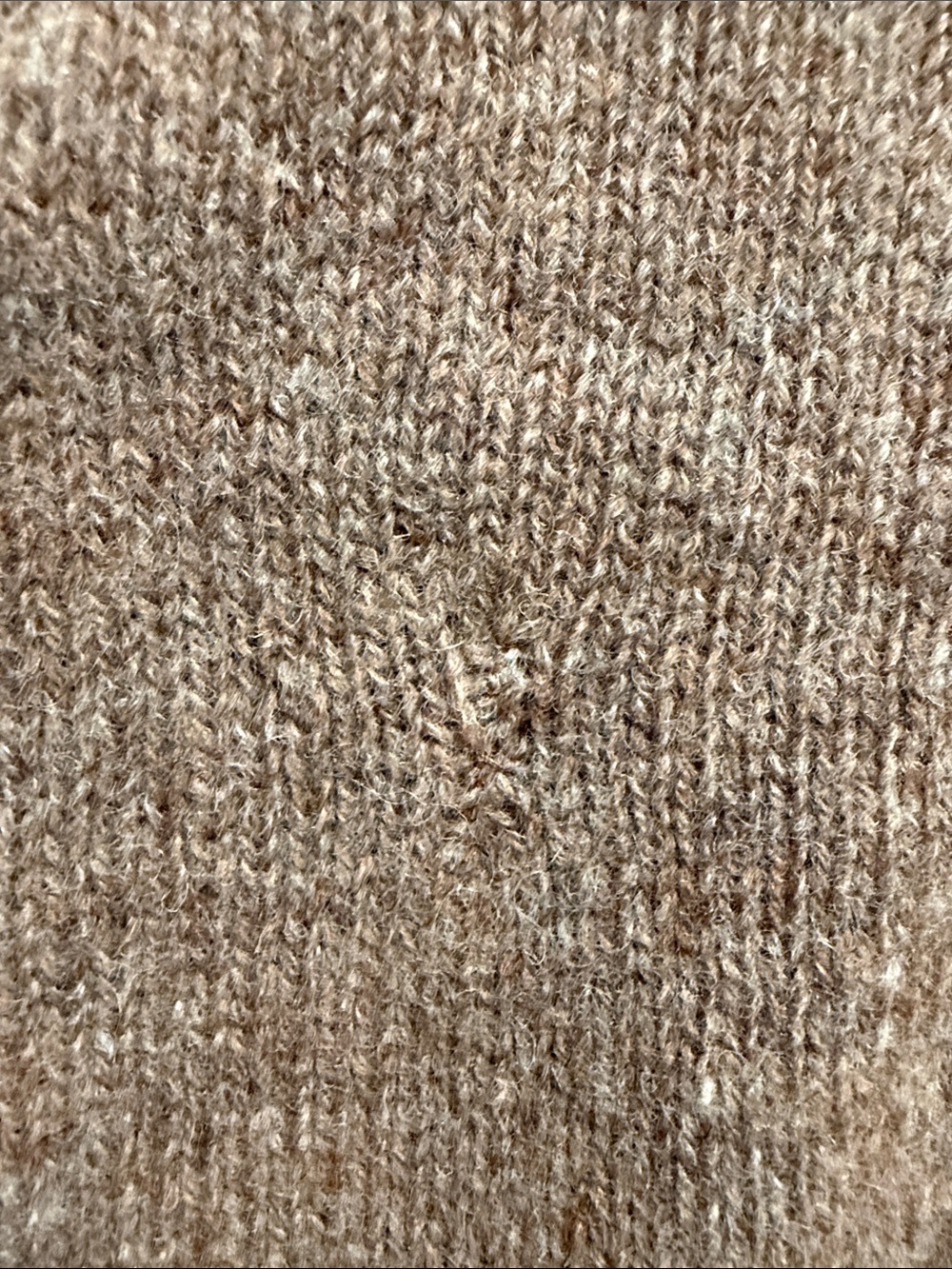 VTG Mens Brown Carl Michaels Sz L 100% Shetland Wool Grandpacore Knit Fisherman - Picture 8 of 10